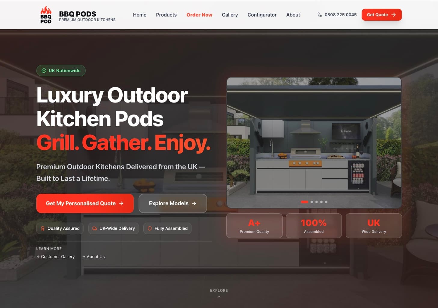 bbqpods.uk - #1 on Google